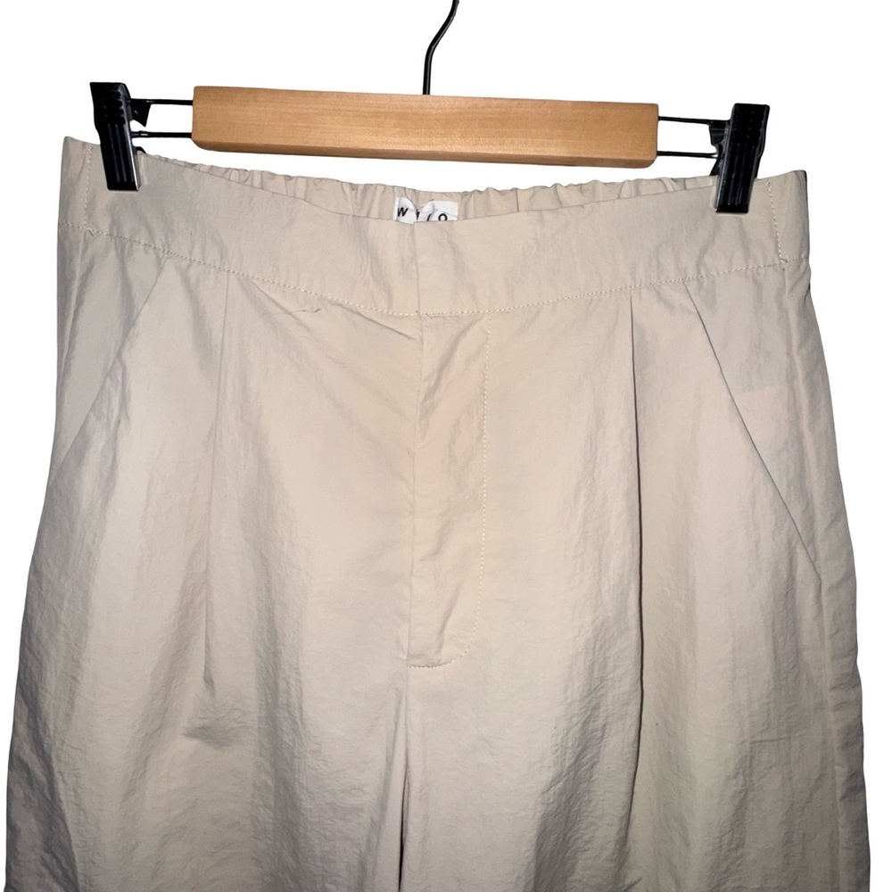 WILO The Label Parachute Fly Cargo Pants Clay XS NWT Nylon Streetwear - Picture 7 of 11